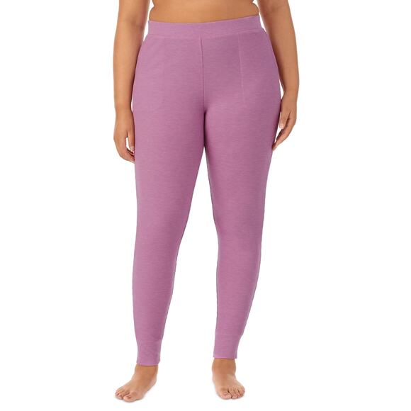 Plus Size Cuddl Duds Stretch Thermal Mid-Rise Legging 1X (18-20) NWT - Picture 1 of 2